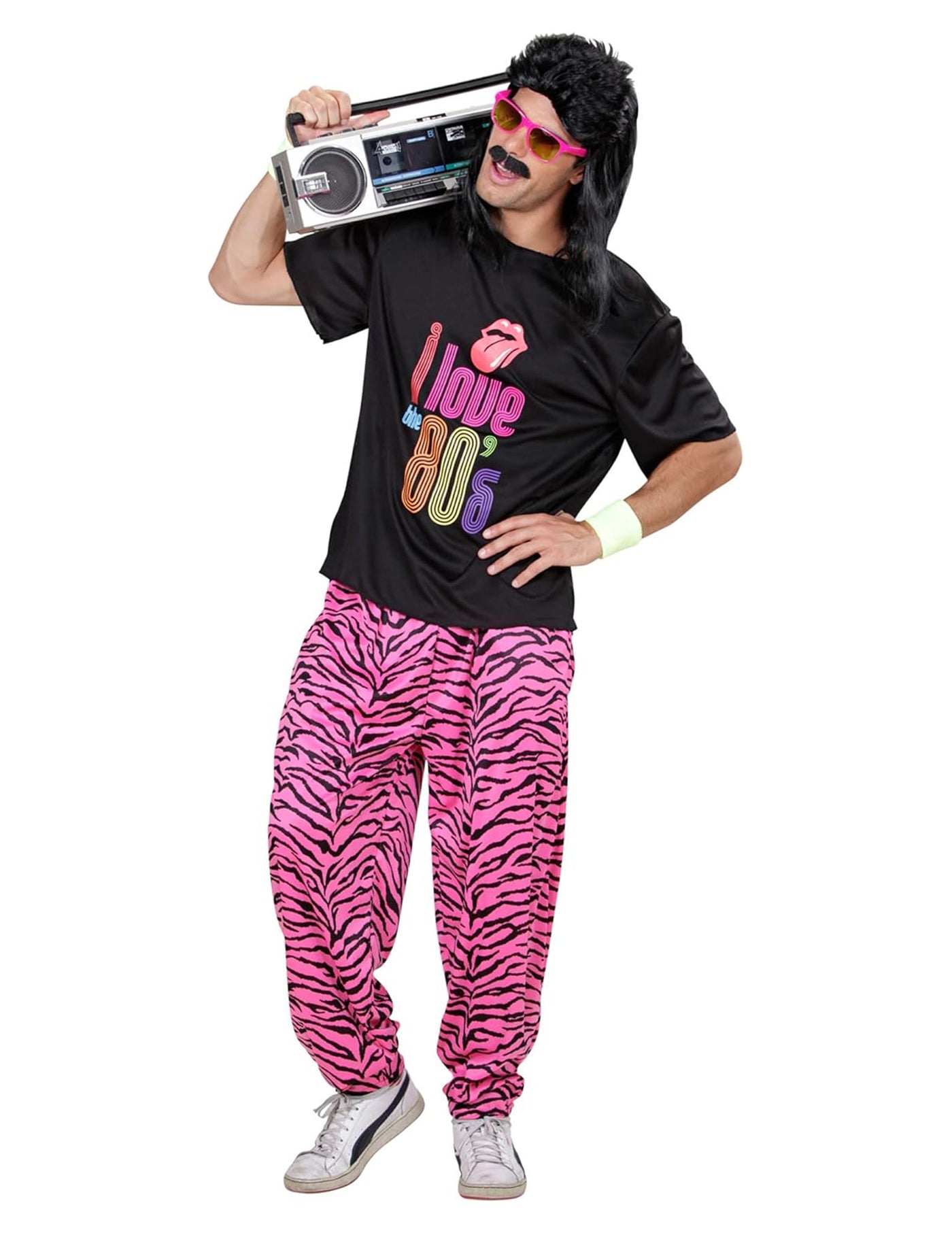 Déguisement jogging I love 80's homme