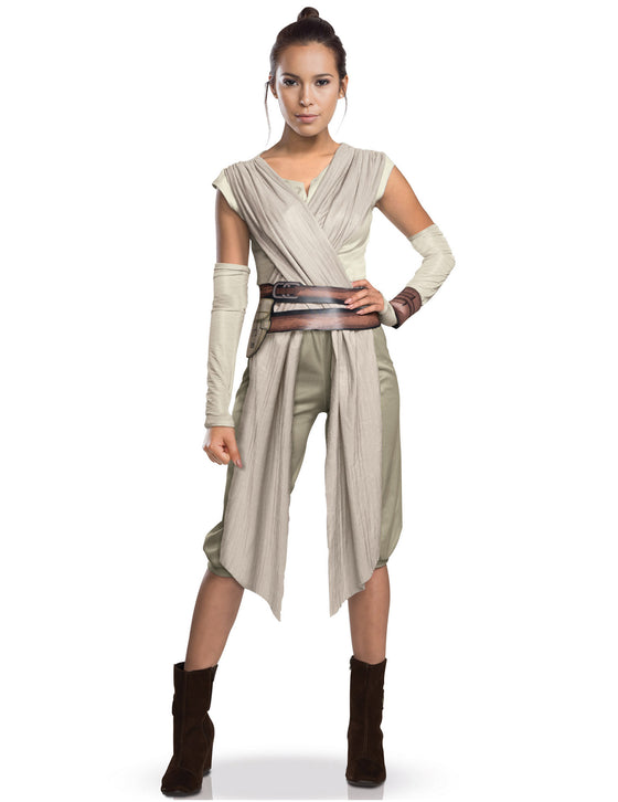 Déguisement luxe Rey Star Wars VII femme