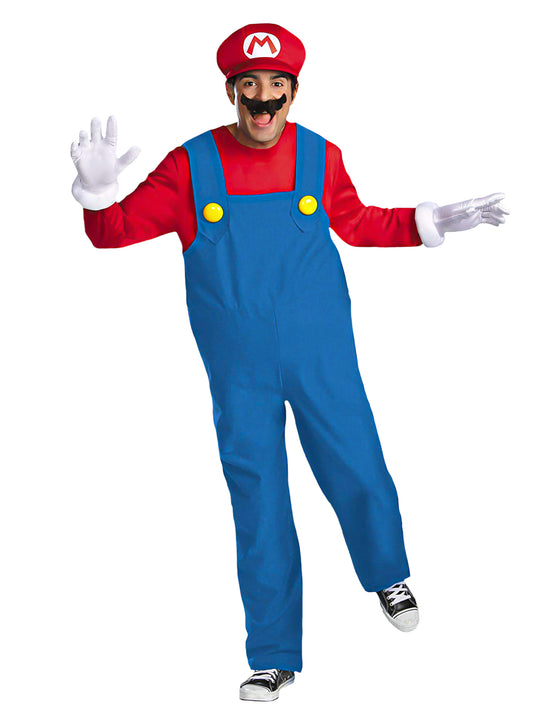 Déguisement Mario Deluxe Adulte