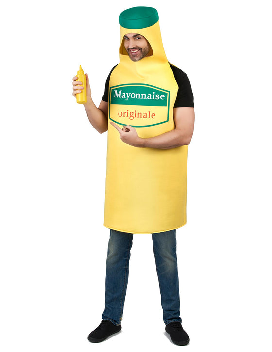 Déguisement mayonnaise adulte