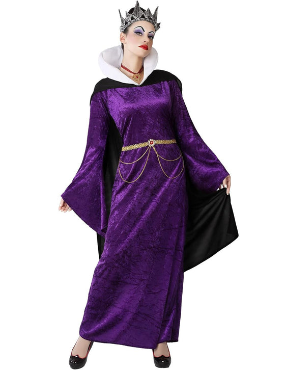 Déguisement méchante reine violette femme