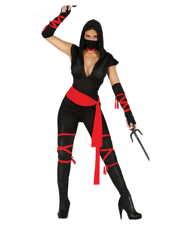 Déguisement ninja sexy combinaison femme