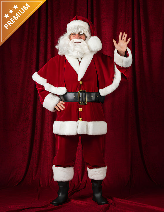 Déguisement Père Noël avec Cape Luxe