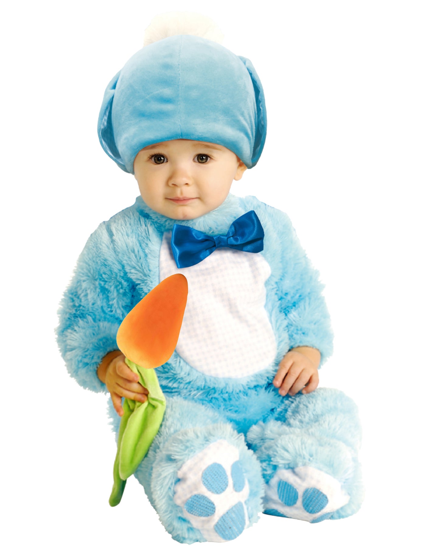 Déguisement petit lapin bleu bébé