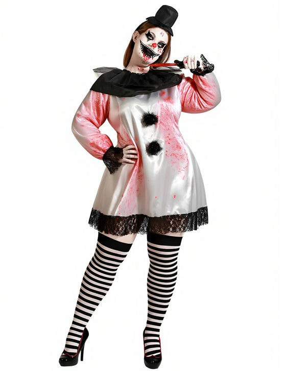 Déguisement Pierrot assassin femme grande taille