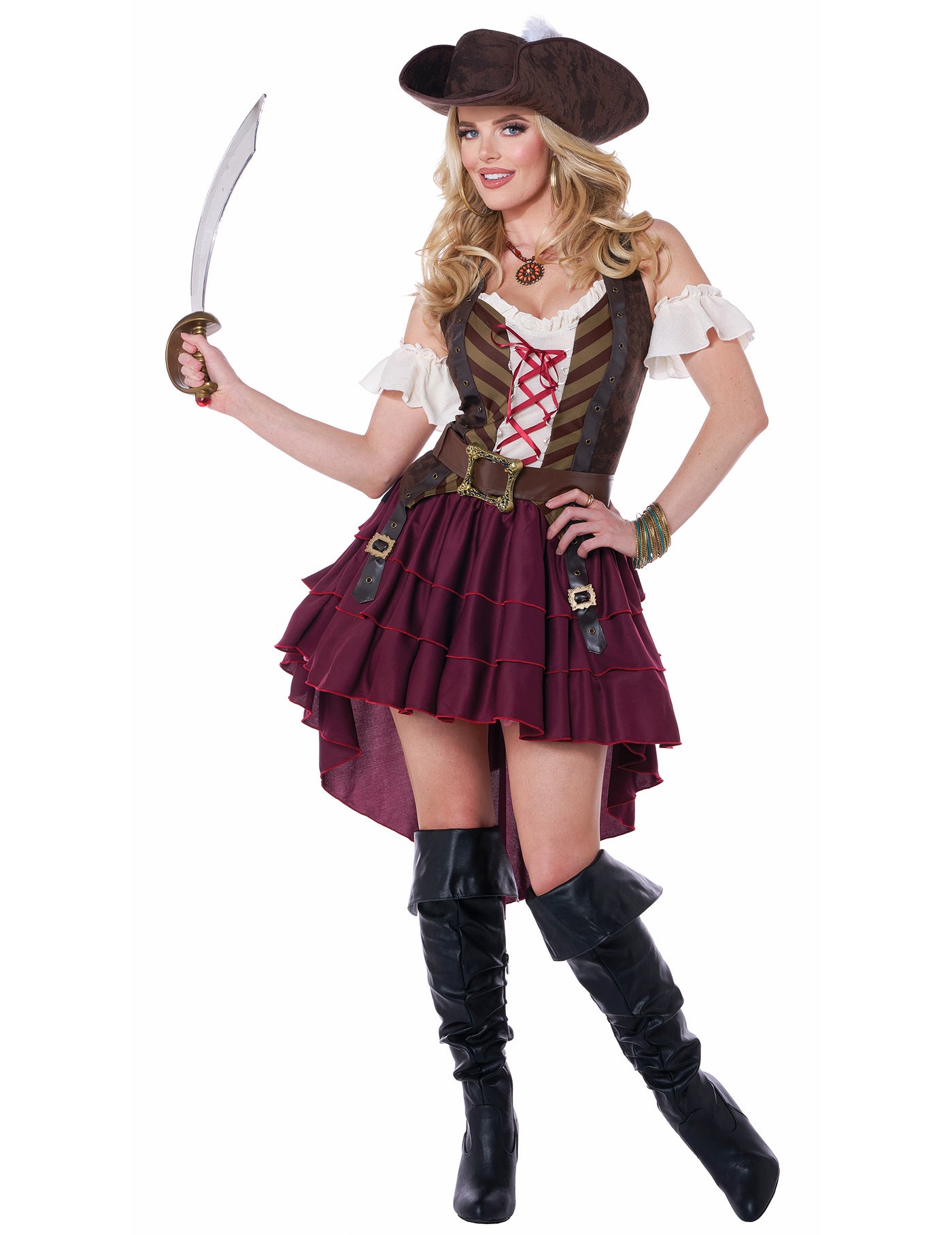 Déguisement Pirate Aventurière Femme