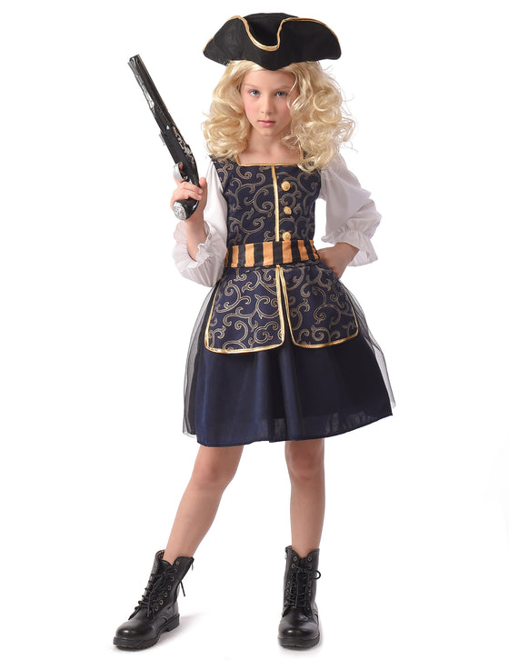 Déguisement pirate chic fille