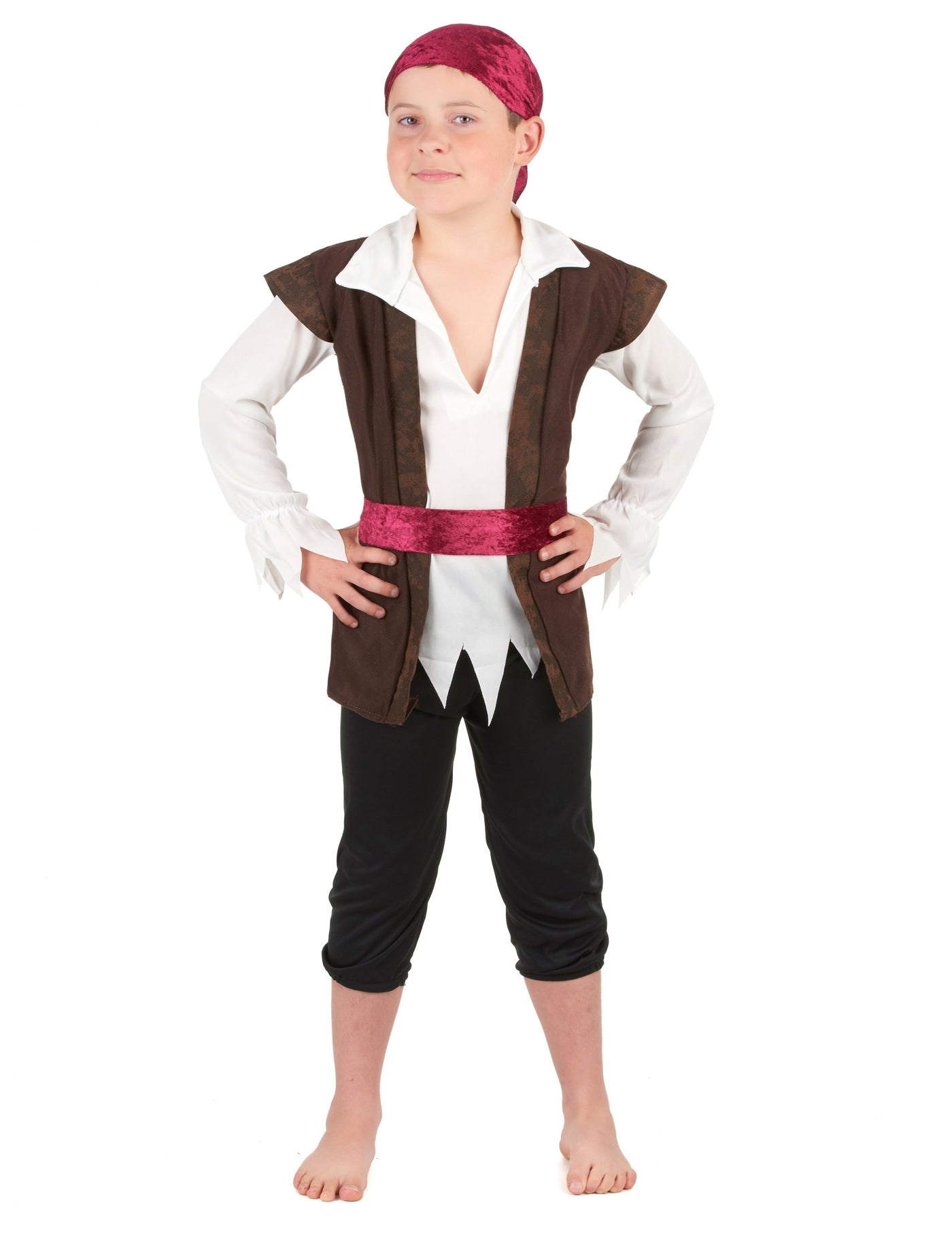 Déguisement pirate garçon avec bandana