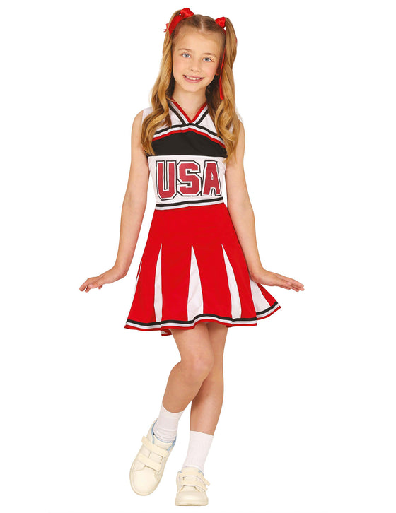 Déguisement pompom girl USA fille