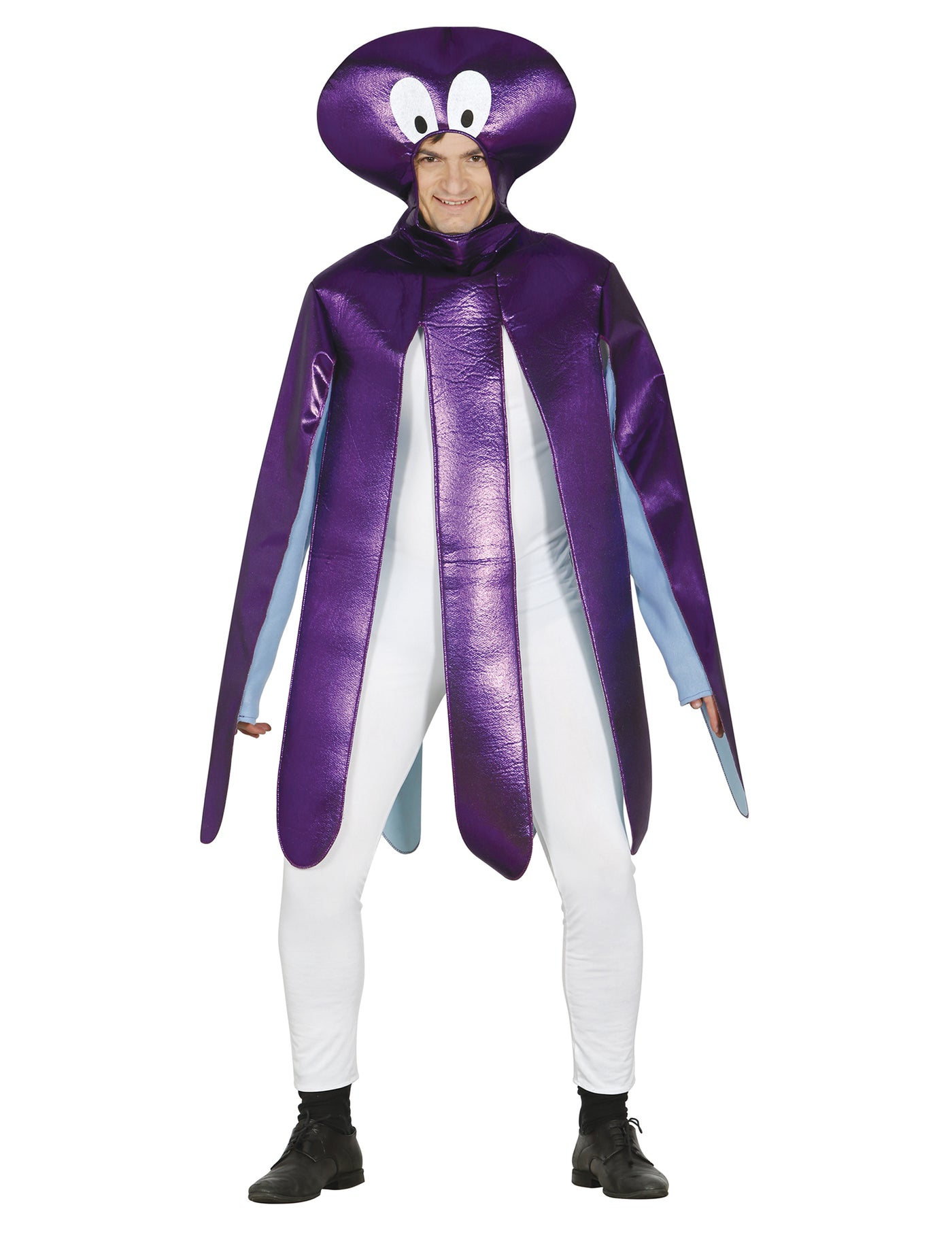 Déguisement poulpe violet adulte
