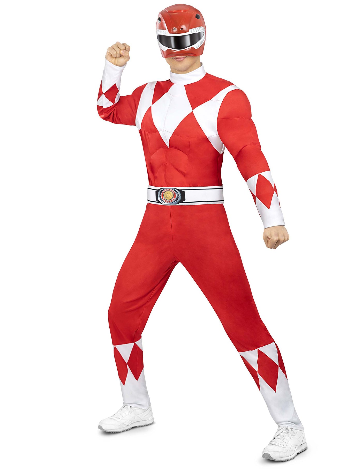 Déguisement Power Ranger rouge adulte