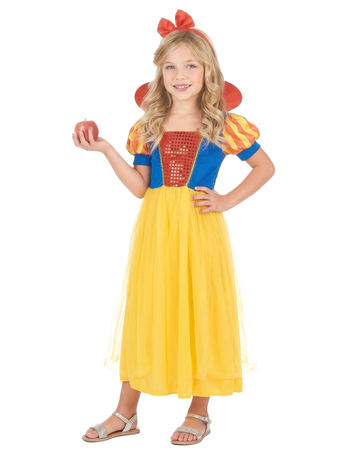 Déguisement princesse avec serre-tête fille