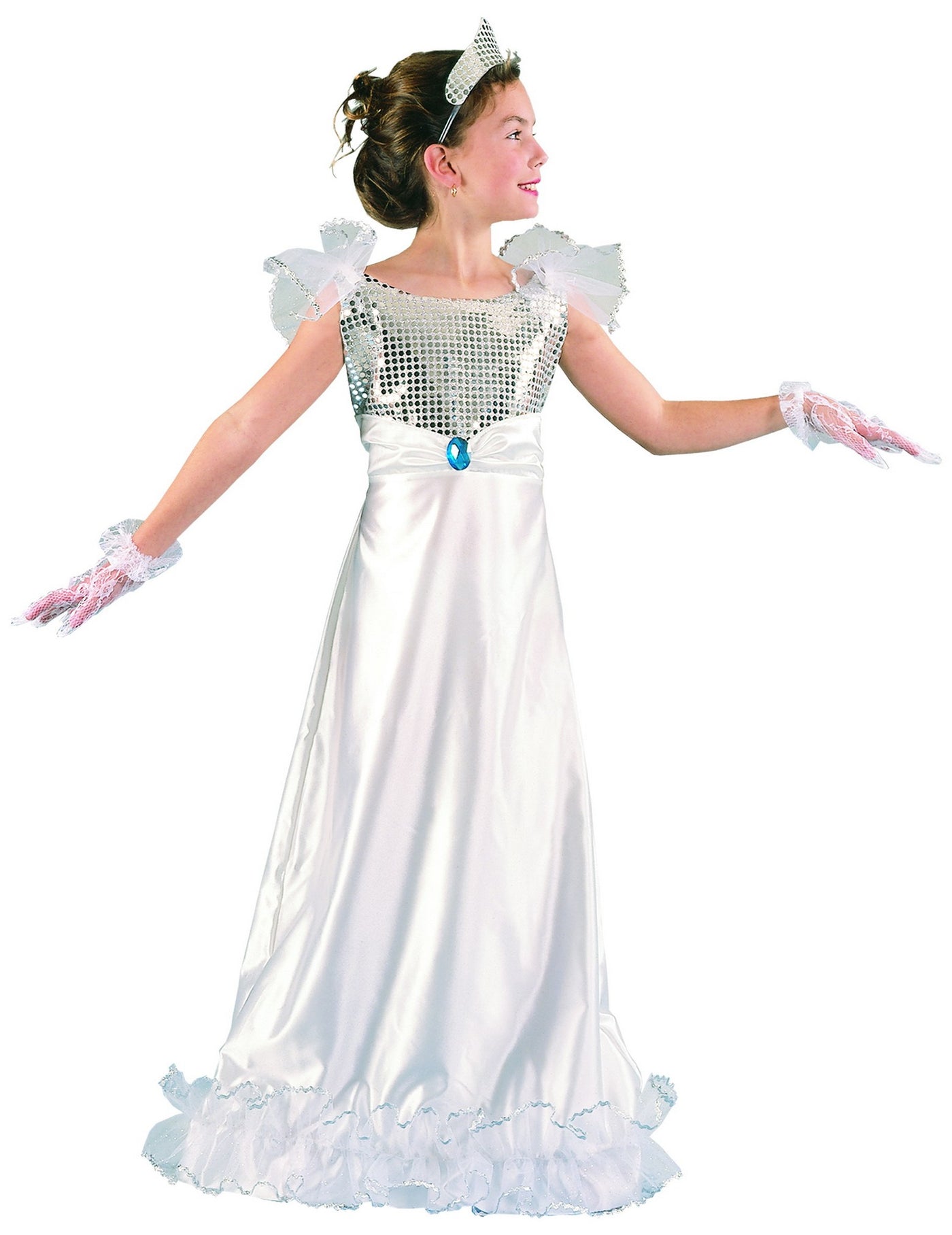 Déguisement princesse blanche fille