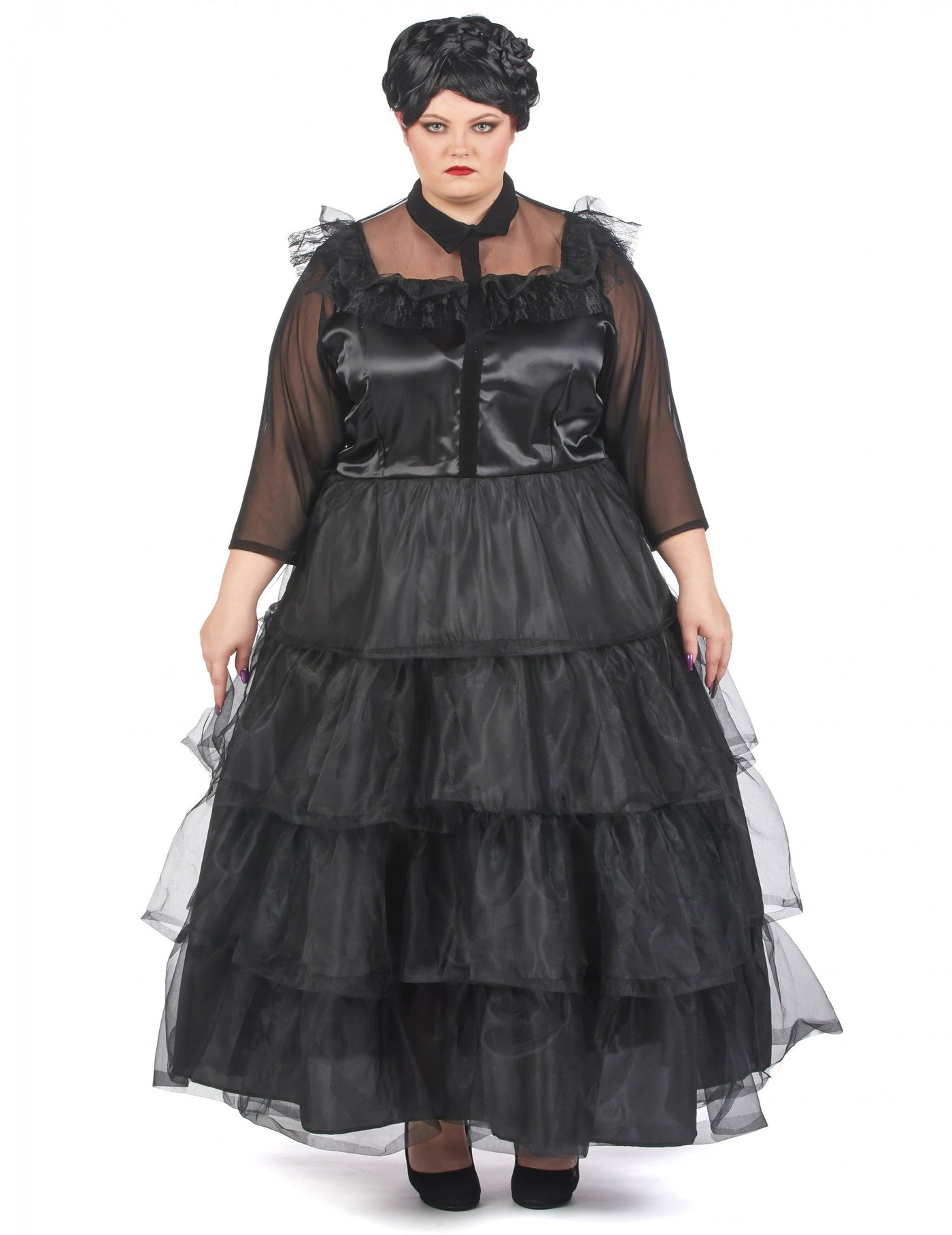 Déguisement robe de bal gothique grande taille femme