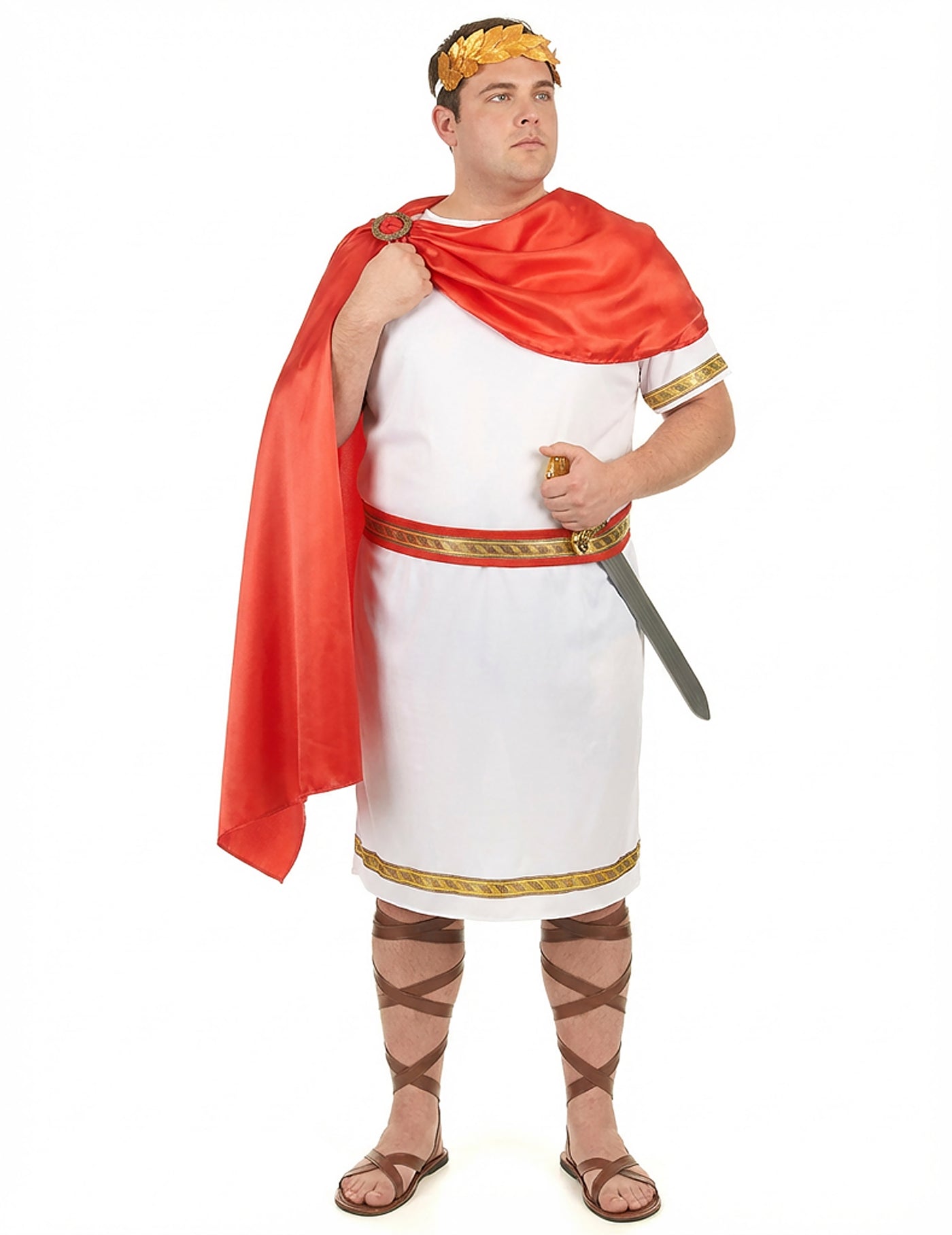 Déguisement romain avec couronne grande taille homme