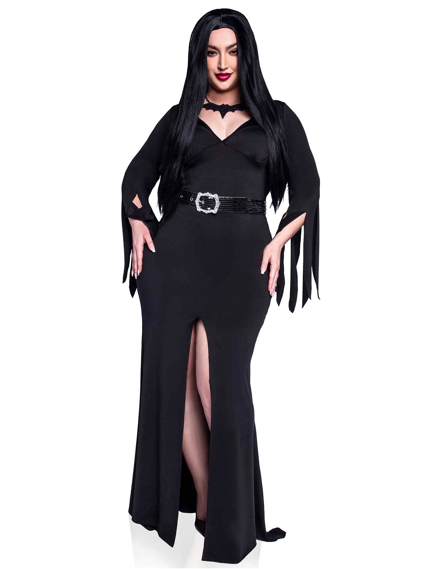 Déguisement sorcière noire grande taille femme