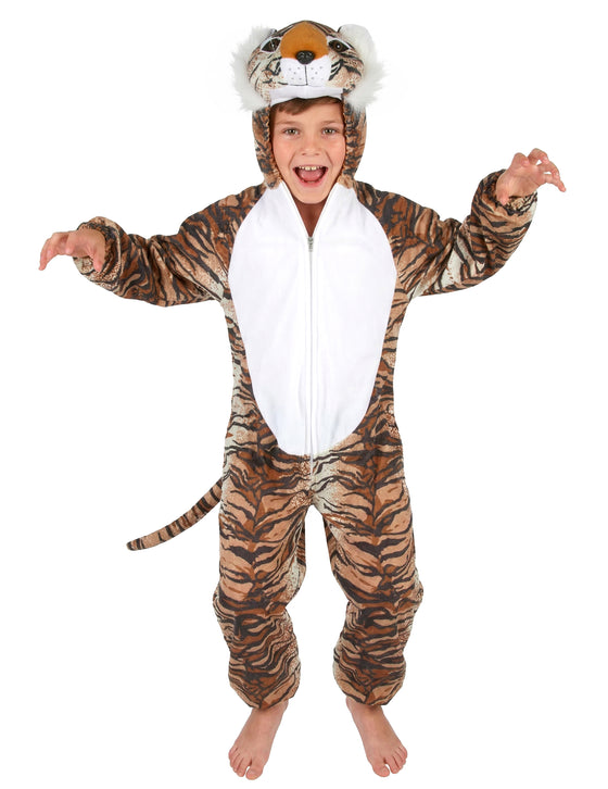 Déguisement tigre réaliste enfant