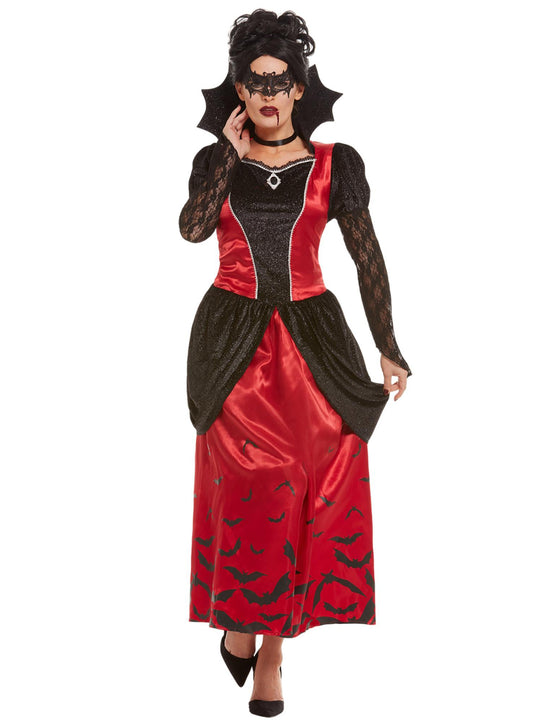 Déguisement vampire gothique masquée femme
