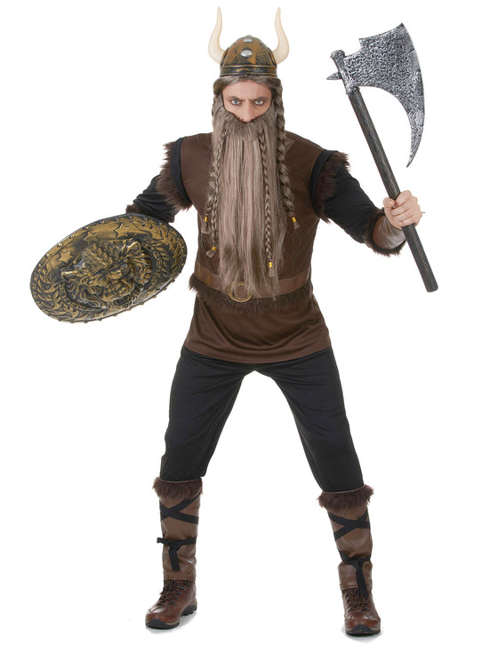 Déguisement Viking effet cuir Homme