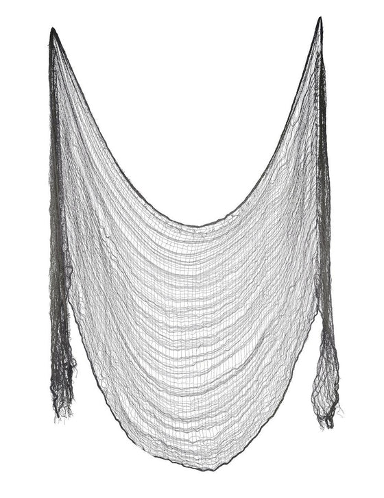 Drap gris d'Halloween 180 x 75 cm