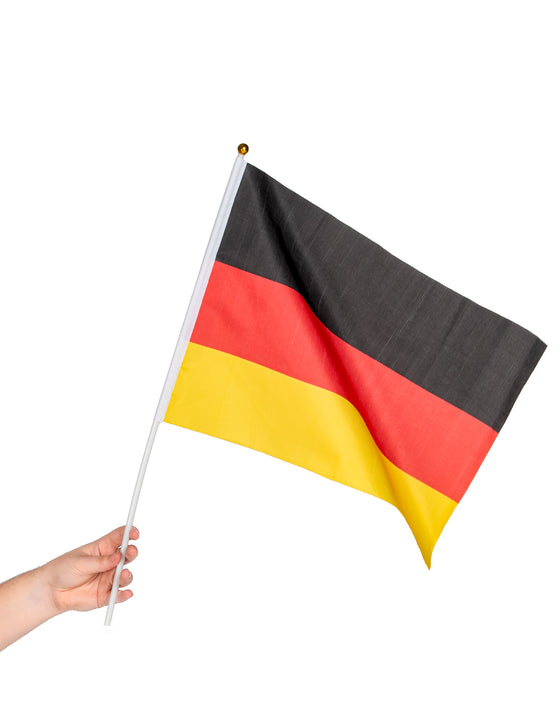 Drapeau Allemagne 30 cm x 45 cm avec tige