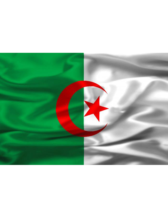 Drapeau supporter Algérie