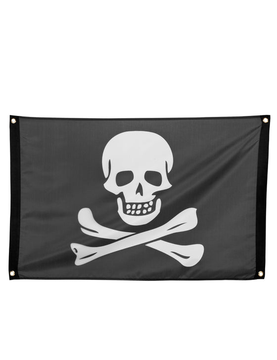 Drapeau pirate avec oeillets
