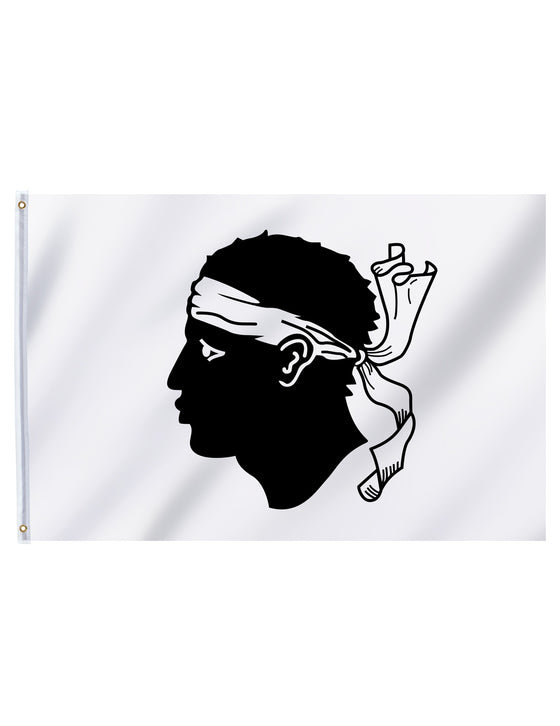 Drapeau supporter Corse 150 x 90 cm