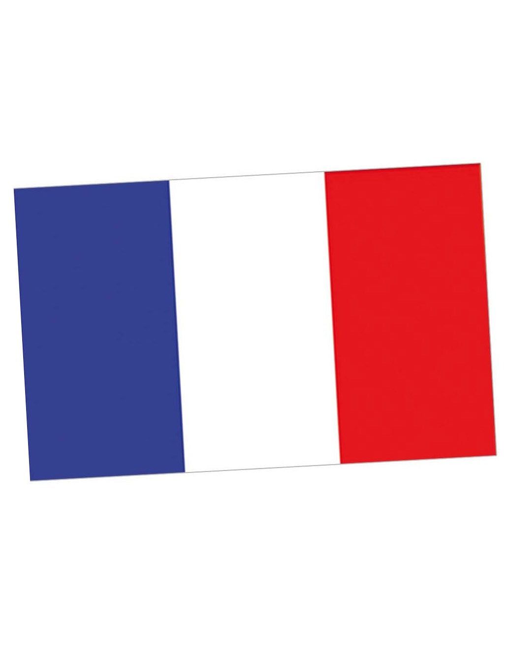Drapeau supporter France 150 x 90 cm