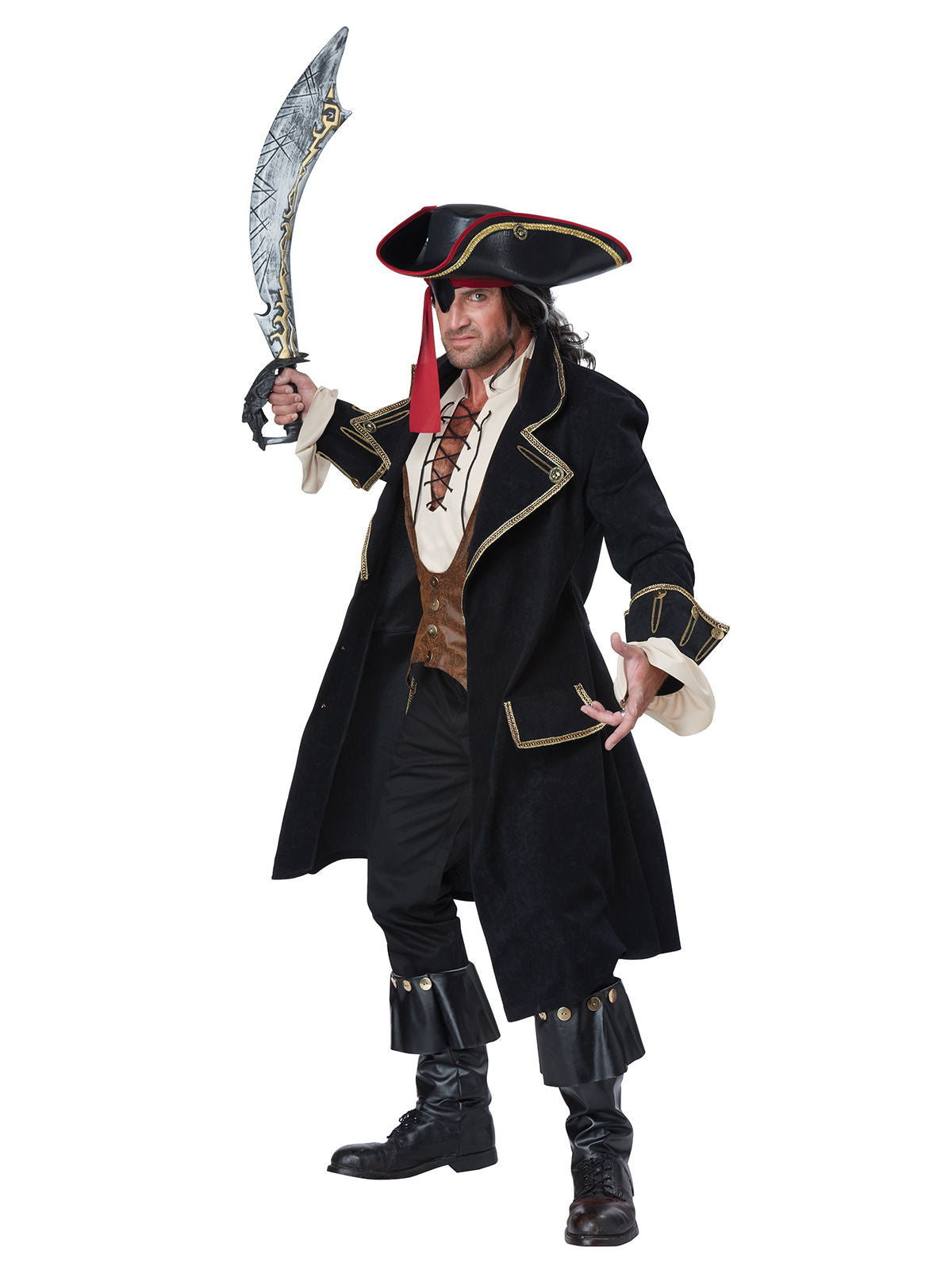 Déguisement homme pirate Deluxe