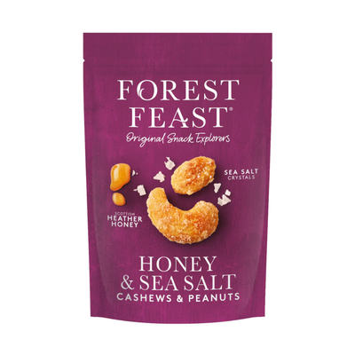 Forest Feast Honey & Sea Salt Roasted Cashews & Peanuts