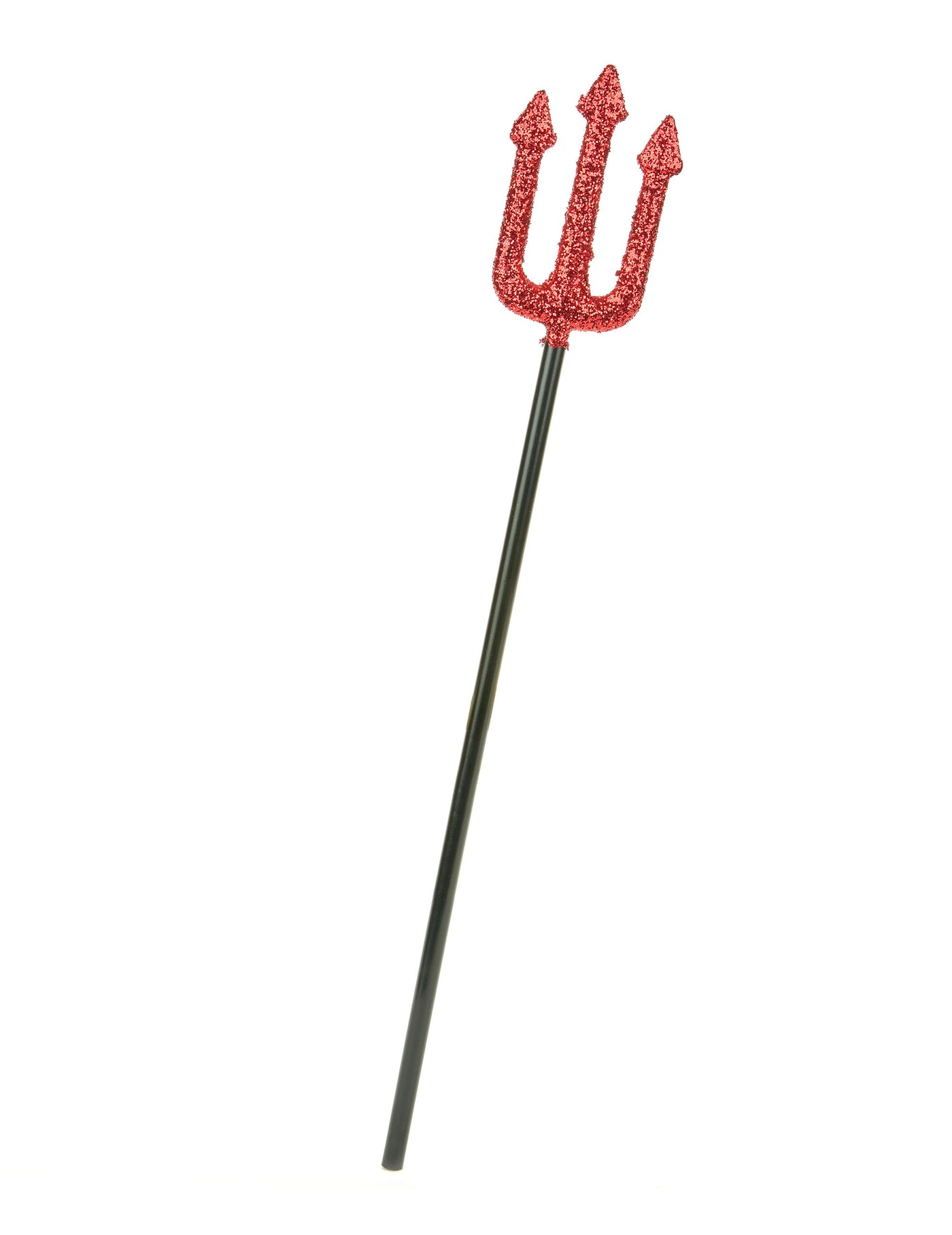 Fourche diable brillante en plastique Halloween