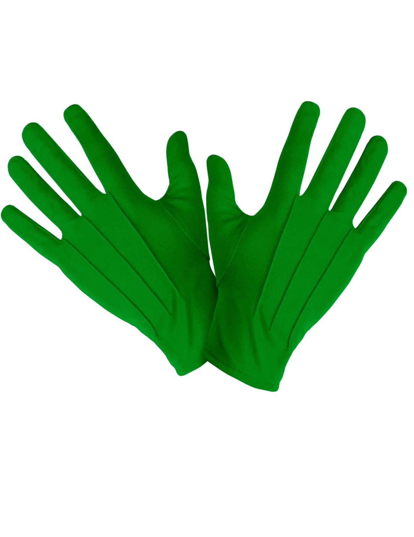 Gants courts verts adulte