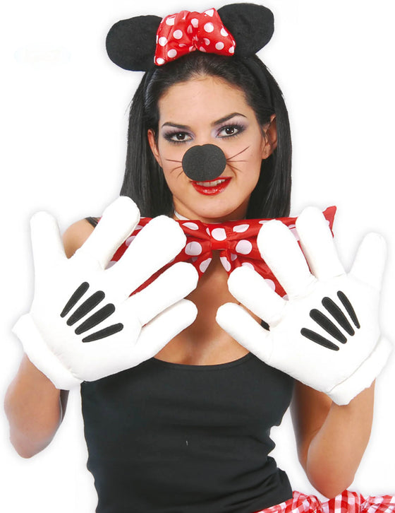 Gants mains géantes souris adulte