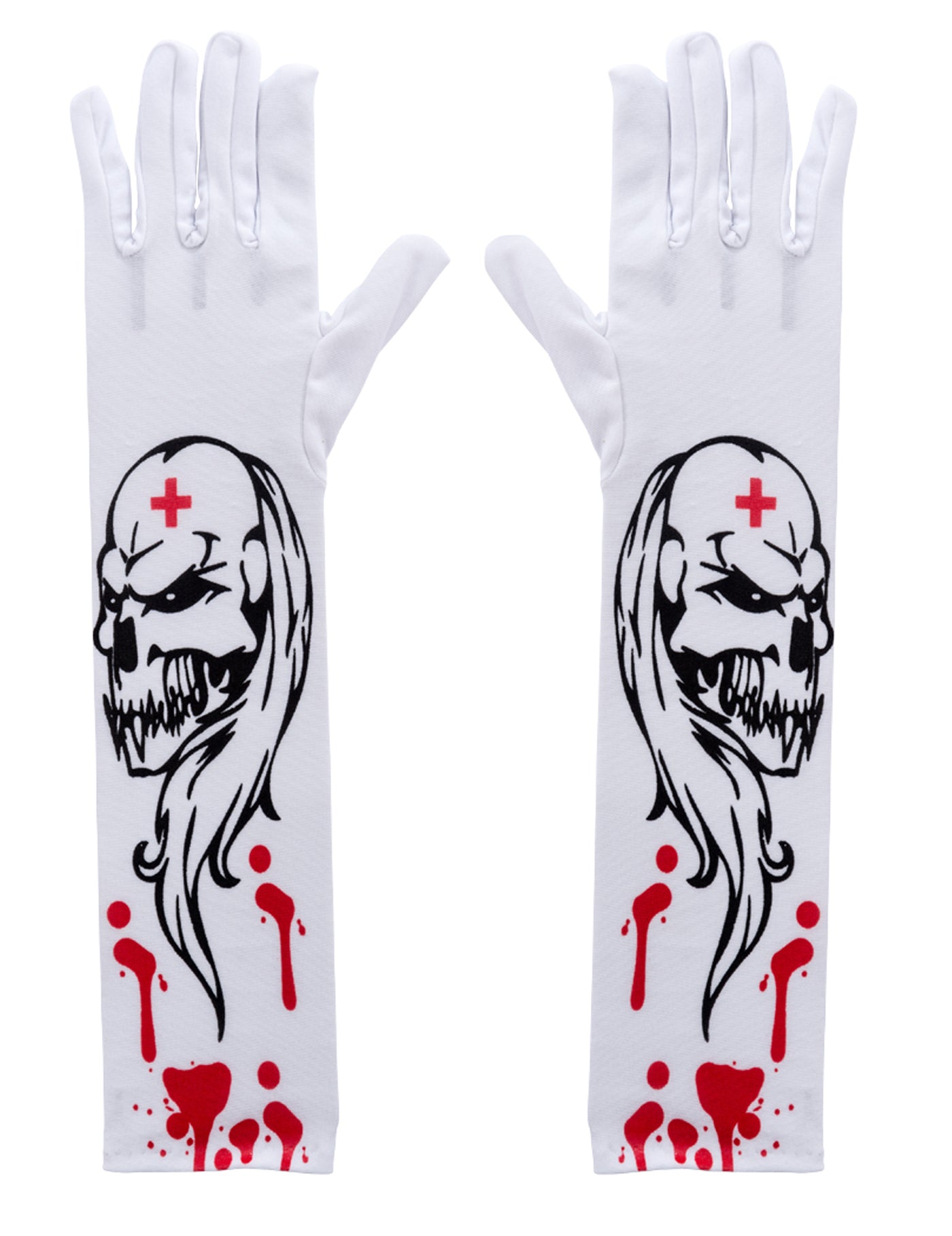 Gants zombie ensanglantés adulte