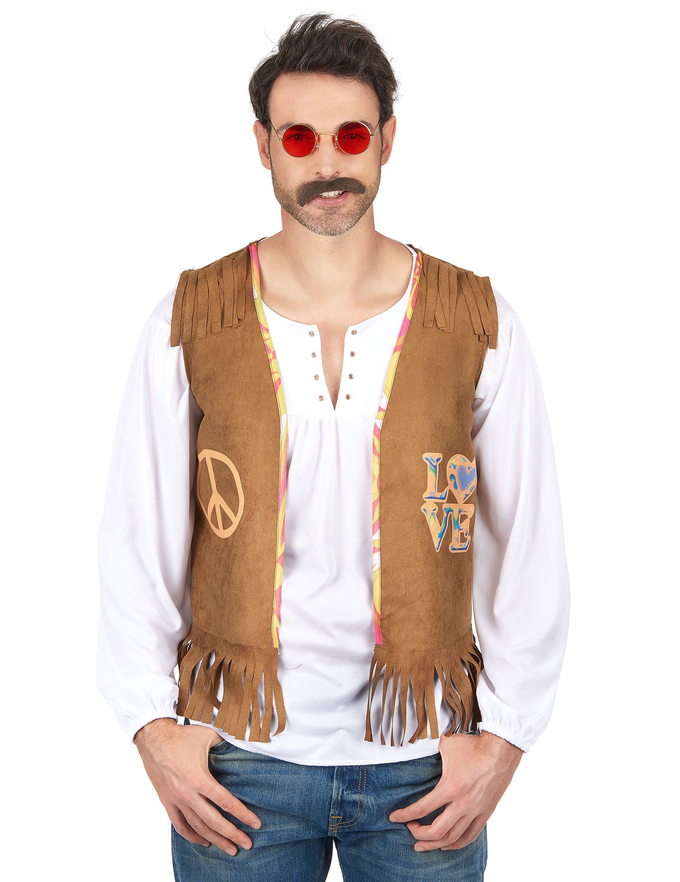 Gilet hippie homme