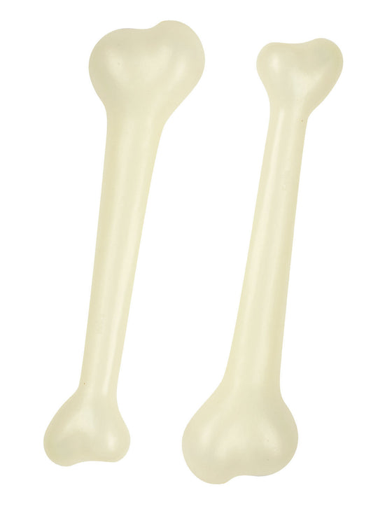 Lot de 2 os phosphorescents 22cm