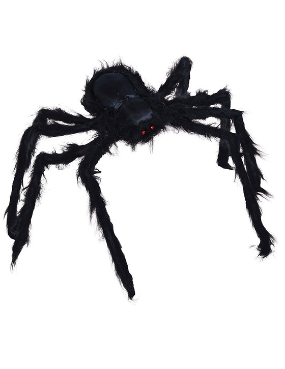 Grande araignée noire 150 cm
