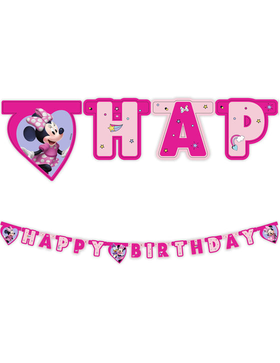 Guirlande happy birthday Minnie