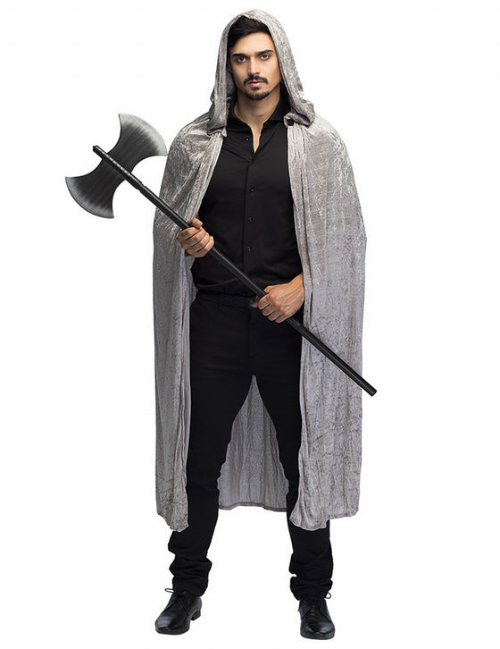 Hache noire en plastique 110 cm