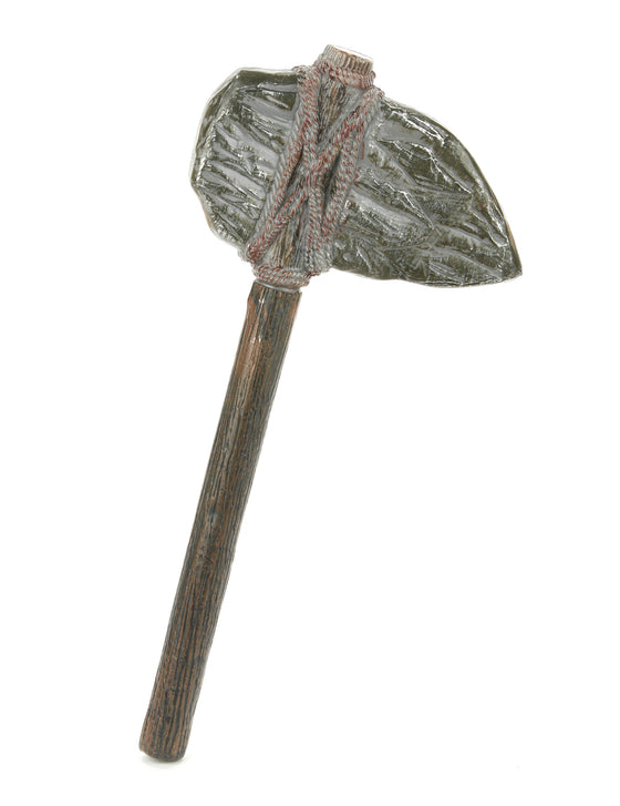 Hache préhistorique 56 cm en plastique