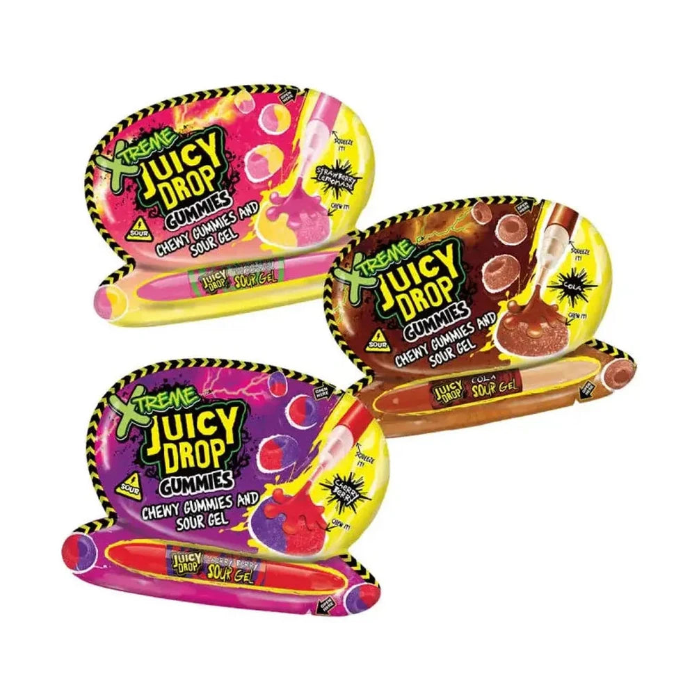 Juicy Drop Gummies Xtreme Sour Gel