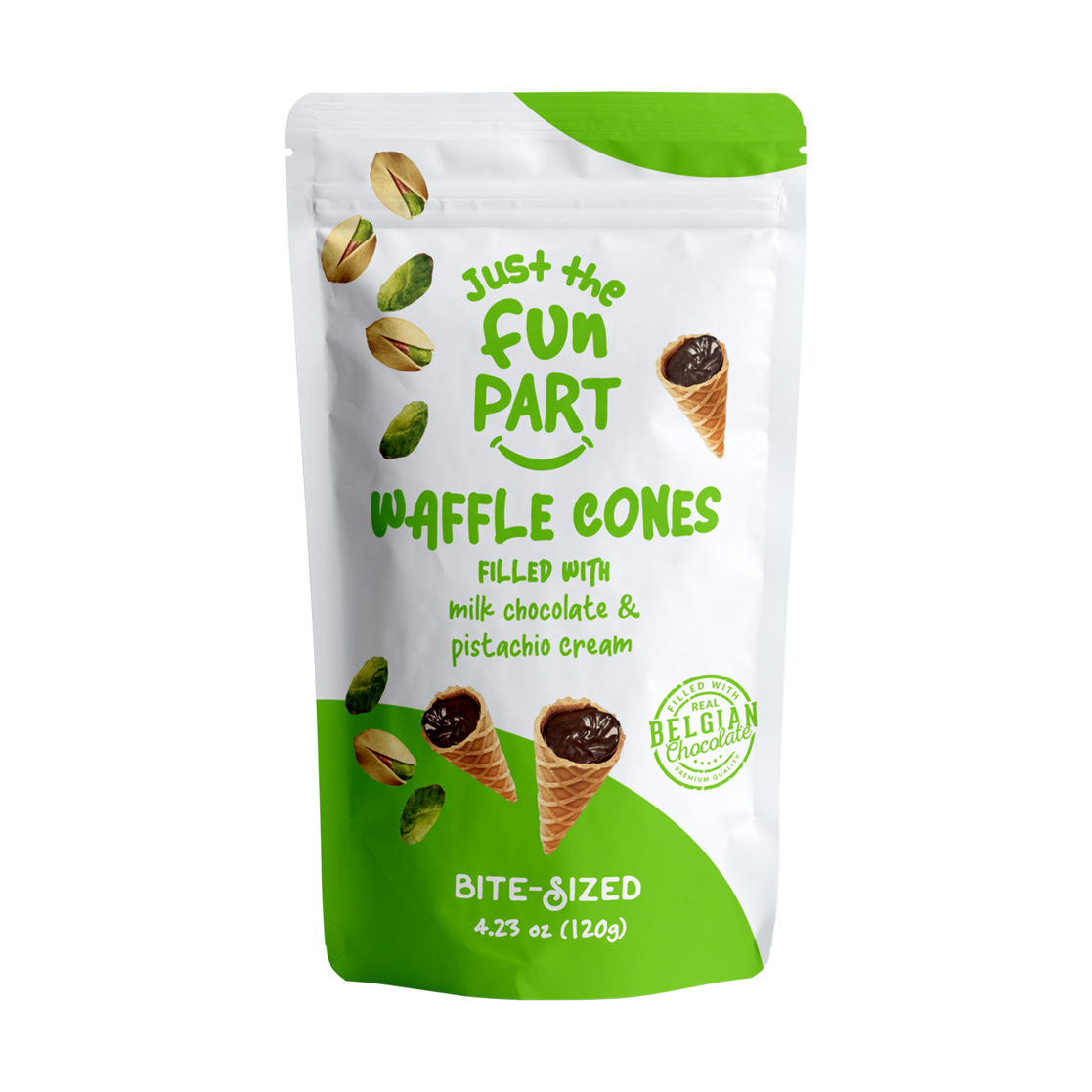 Just The Fun Part Milk Chocolate & Pistachio Cream