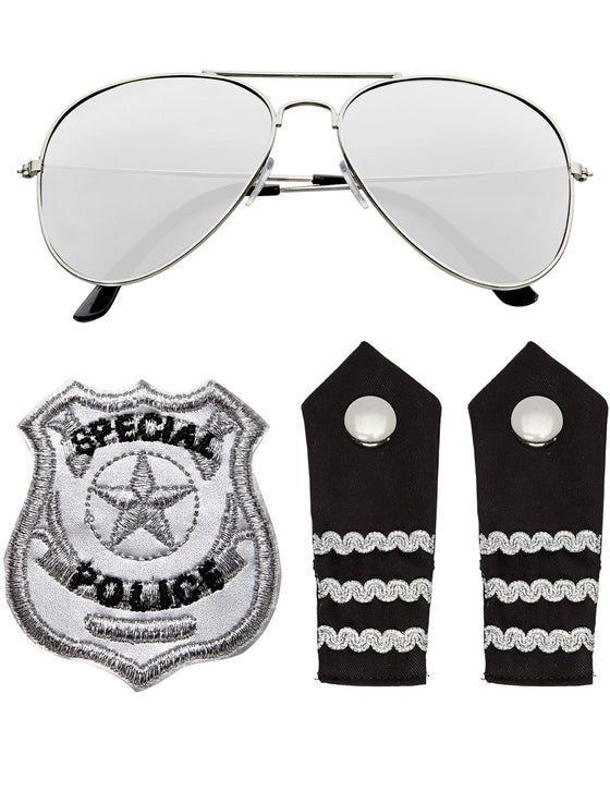 Kit accessoires policier adulte