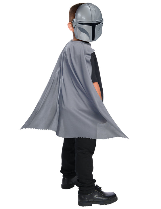 Kit cape et masque The Mandalorian enfant