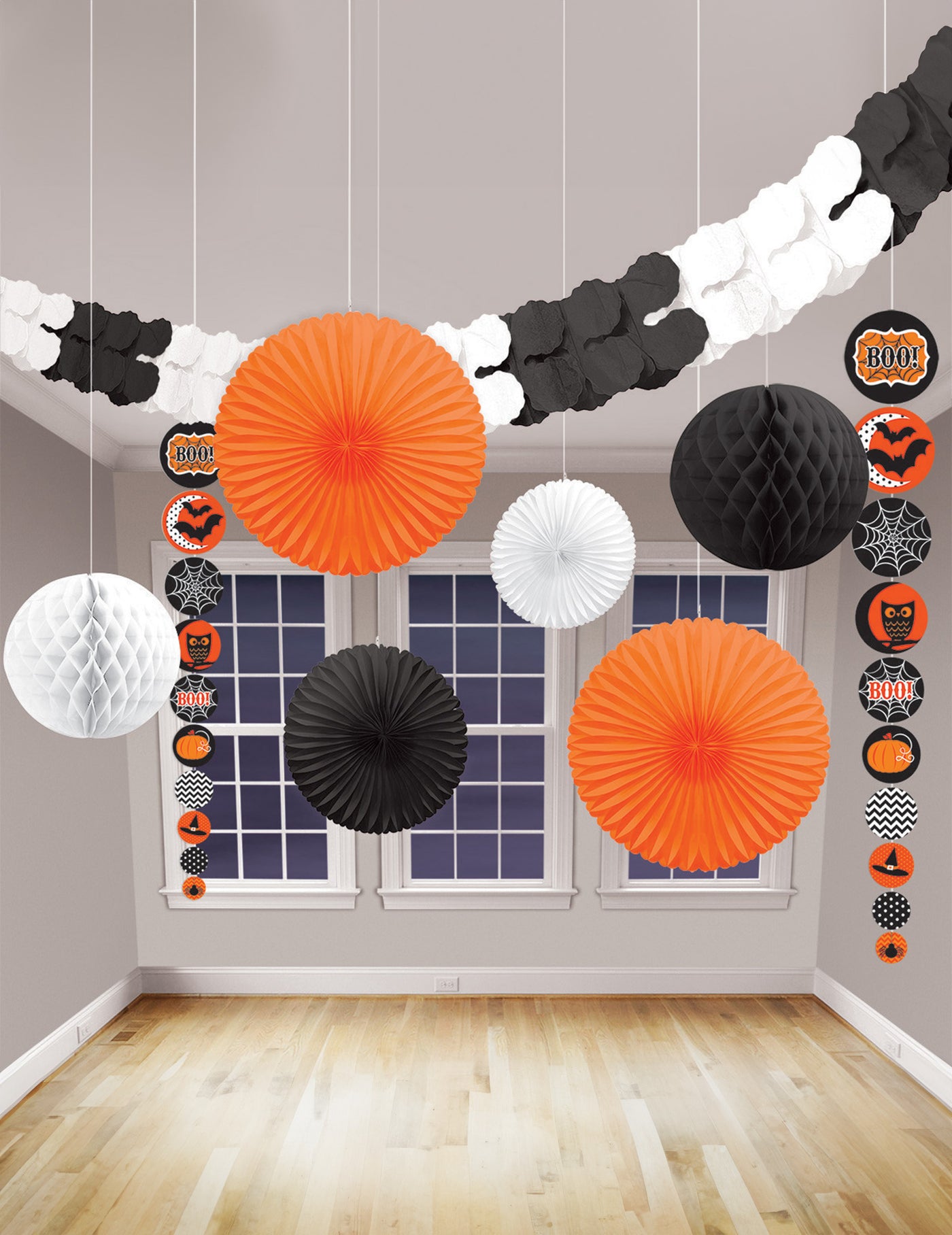 Kit de 9 décorations Halloween Tendance
