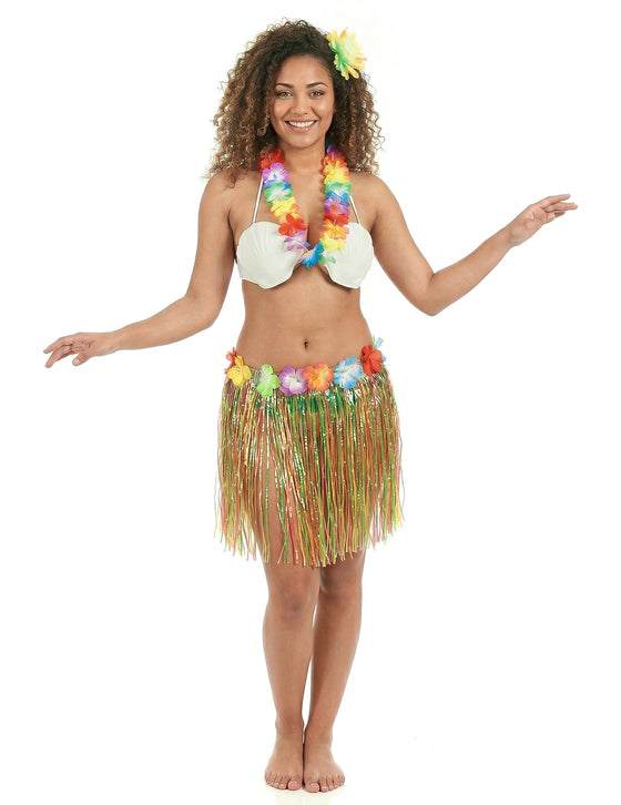 Kit déguisement Hawaï multicolore