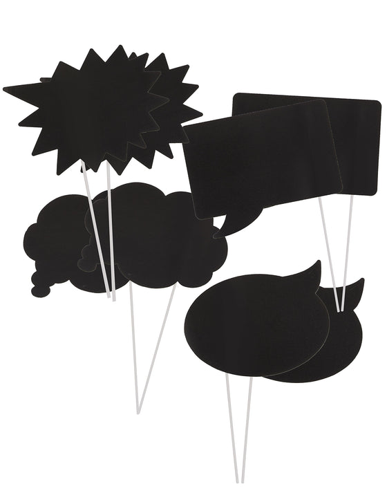 Kit photobooth bulles personnalisables