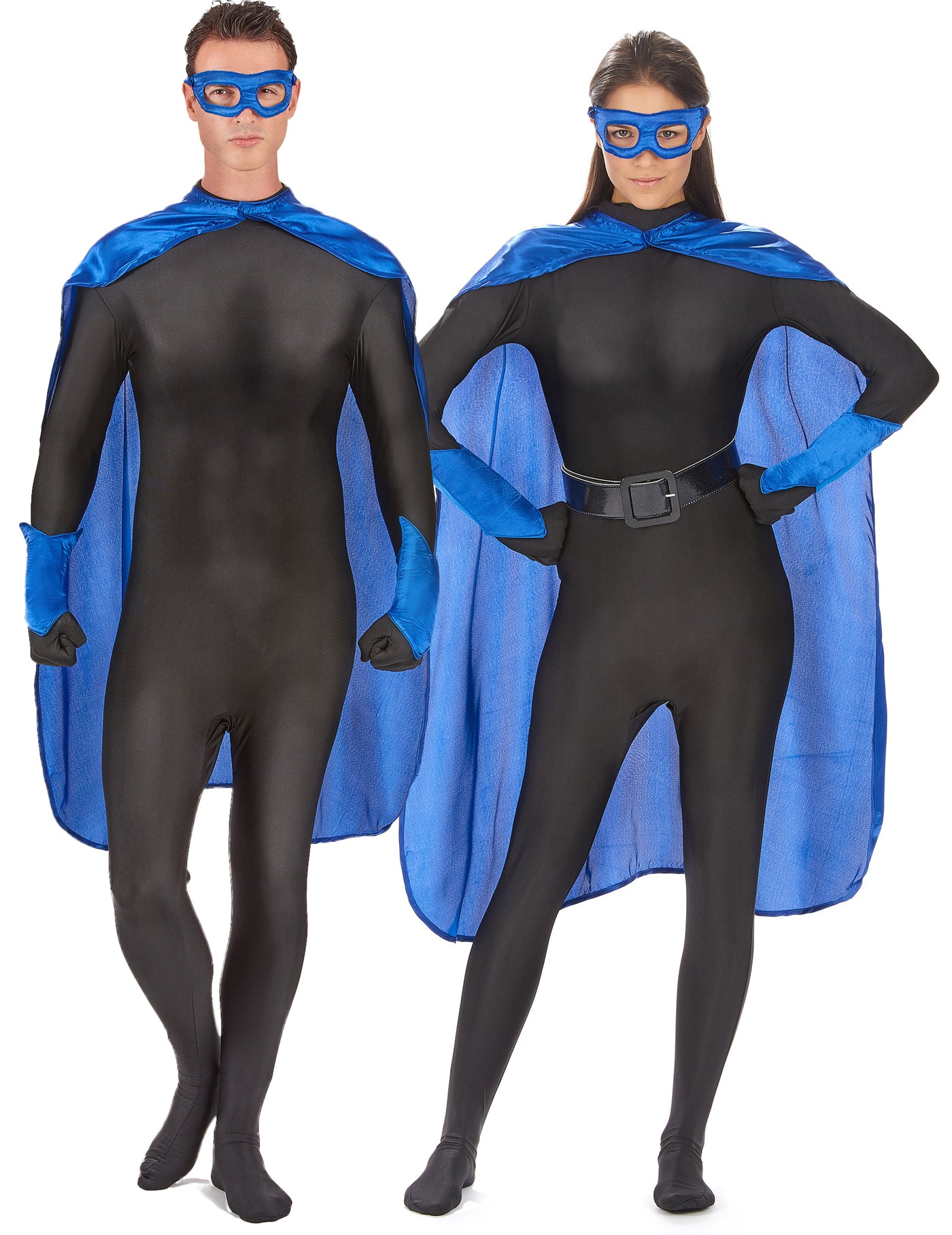 Kit super héros bleu adulte