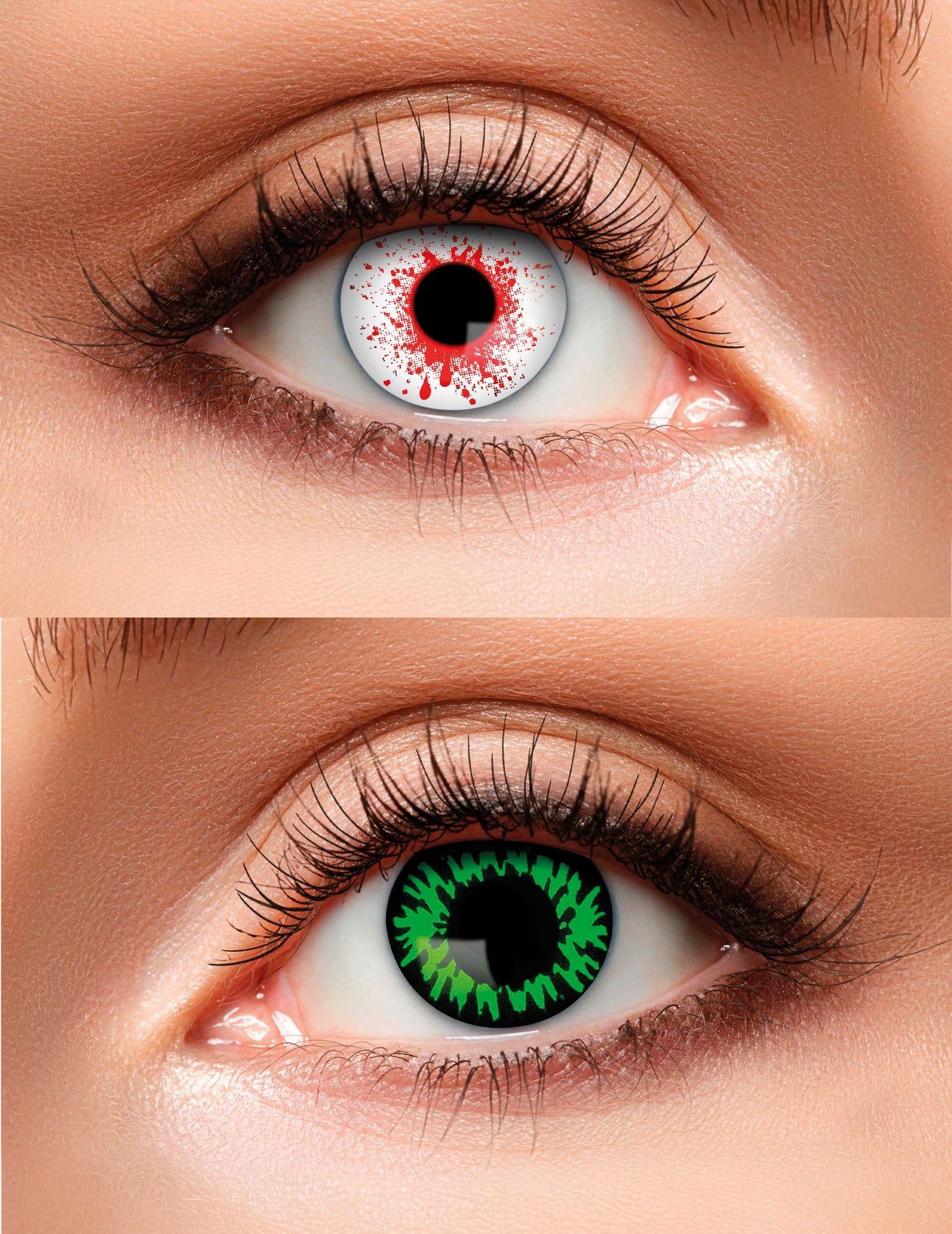 Lentilles duo sanglant et vert adulte